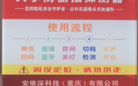 安维居共享防偷拍探测器：重塑隐私安全防线的光学守护者
