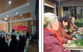 融情冬至，“新”暖财大，关爱小区守护者